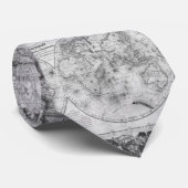 Vintage B&W-Karte Krawatte (Gerollt)