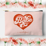 Vintage Babe-Braut als Mädchenstamm Zubehörtasche<br><div class="desc">Vintage Babe Bride zu Bride's Maid Stamm Accessory Pouch</div>