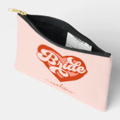 Vintage Babe-Braut als Mädchenstamm Zubehörtasche (Offen)