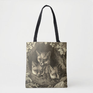 Vintage-Baby-Fuchs-Waldland Tasche