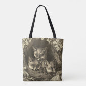 Vintage-Baby-Fuchs-Waldland Tasche (Rückseite)