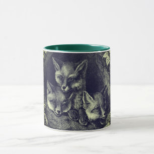 Vintage-Baby-Fuchs-Waldland Tasse
