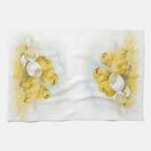 Vintage Baby-Hühner Küchentuch (Horizontal)