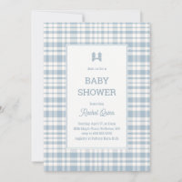 Vintage Baby-Party für einen Jungen mit blauem Gin