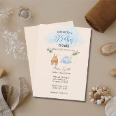 Vintage Babydusche Einladung