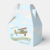 Vintage Babydusche Geschenkschachtel (Vorderseite)