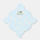 Vintage Babydusche Geschenkschachtel (Ungefaltet)