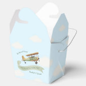 Vintage Babydusche Geschenkschachtel (Geöffnet)