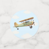 Vintage Babydusche Konfetti (Klein Vorderseite)