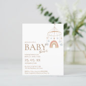 Vintage Babydusche mit mobilem Budget (Stehend Vorderseite)