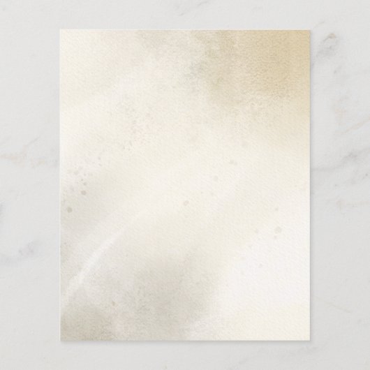 Vintage Babydusche mit mobilem Budget (Rückseite)