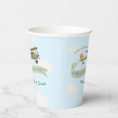 Vintage Babydusche Pappbecher (Rechts)