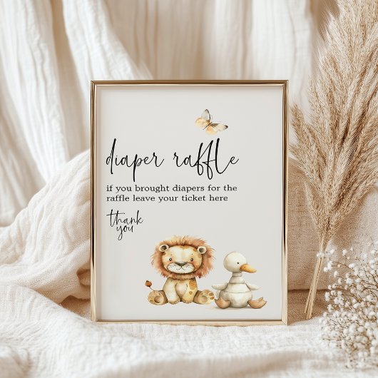 Vintage Babyduschmaschine für Kleintiere Poster