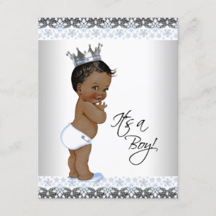 Vintage Babyparty für einen kleinen afrikanisch-am Einladung