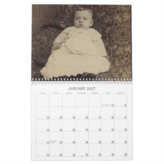 Vintage Babys #1 Kalender (Jan 2027)