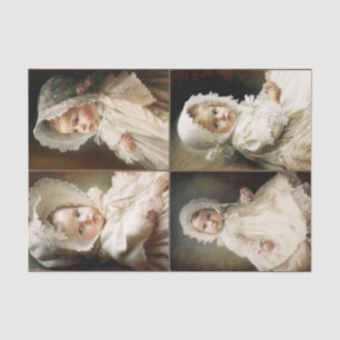 Vintage Babys Seidenpapier