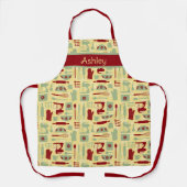 Vintage-Backen Schürze (Vorderseite)