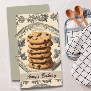 Vintage Bäckerei Konditorgebäck Koch Backkuchen Bä Visitenkarte