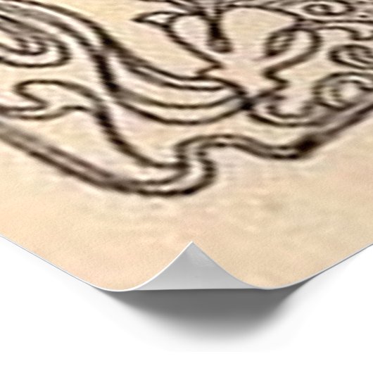 Vintage Bäckerei Poster (Ecke)