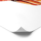 Vintage Bäckerei und Konditorei im Wasserfarbstil Poster (Ecke)