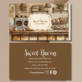 Vintage Bäckerei Visitenkarte