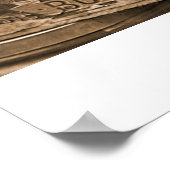 Vintage Bäckerei Werbeplakat/Print Poster (Ecke)