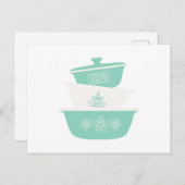 Vintage Backware Postkarte (Vorne/Hinten)