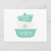 Vintage Backware Postkarte (Vorderseite)