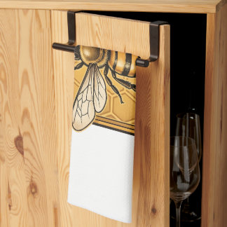 Vintage Backyard Beekeeper Honey Bee Heritage Club Geschirrtuch