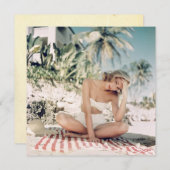 Vintage "Badebekleidung" Flachbildschirm (Vorne/Hinten)