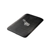 Vintage Badematte (Schrägansicht)