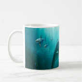 Vintage Baden-Delfine Kaffeetasse (Links)