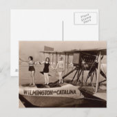 Vintage badenAnzugs-Postkarte - 1780225-4 Postkarte (Vorne/Hinten)