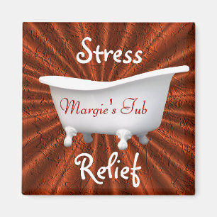 Vintage Badewanne anpassen Magnet