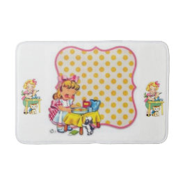 Vintage Badewanne Badematte