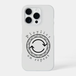 Vintage-Badge-Einfaches-Handytasche  Wiedergabelis iPhone 16 Pro Hülle