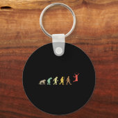 Vintage Badminton Retro Federball Evolution Schlüsselanhänger (Vorderseite)