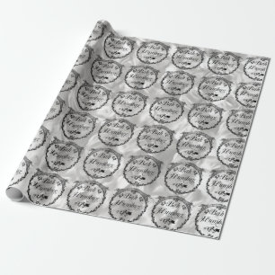 Vintage Bah Humbug Geschenkpapier