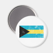 Vintage Bahamas Magnet (Vorderseite/Rückseite)