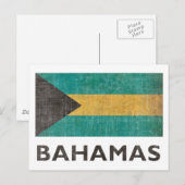 Vintage Bahamas Postkarte (Vorne/Hinten)