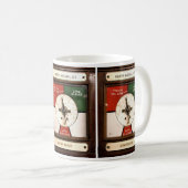 VINTAGE-BAHNHÖFE KAFFEETASSE (VorderseiteRechts)