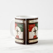 VINTAGE-BAHNHÖFE KAFFEETASSE (Vorderseite Links)