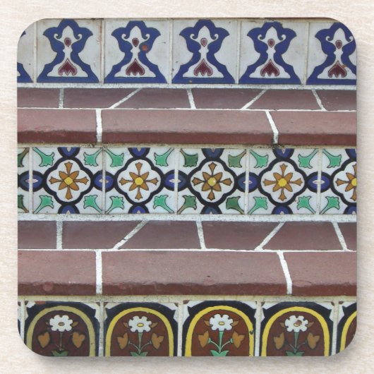 Vintage Bahnhöfe Untersetzer (Vorderseite)