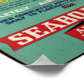 Vintage Bahnreise nach Florida Poster (Ecke)