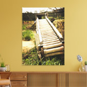 Vintage Bahnwandkunst Leinwanddruck (Insitu (Wohnzimmer))