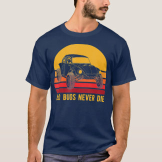 Vintage-Baja-Bug-Geländefahrzeug-Rennwagen-Retro-A T-Shirt
