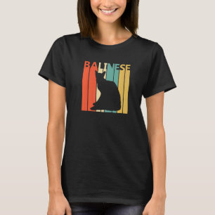 Vintage-Balinese-Katze T-Shirt