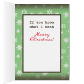 Vintage Bälle sind die besten.. Weihnachtskarte (Innen (Rechts))