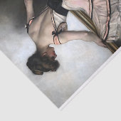 Vintage Ballerina in Pink Tutu Decoupage Seidenpapier (Ausschnitt)