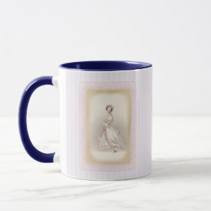 Vintage-Ballerina Soft Lilac-Kaffeetasse  Tasse